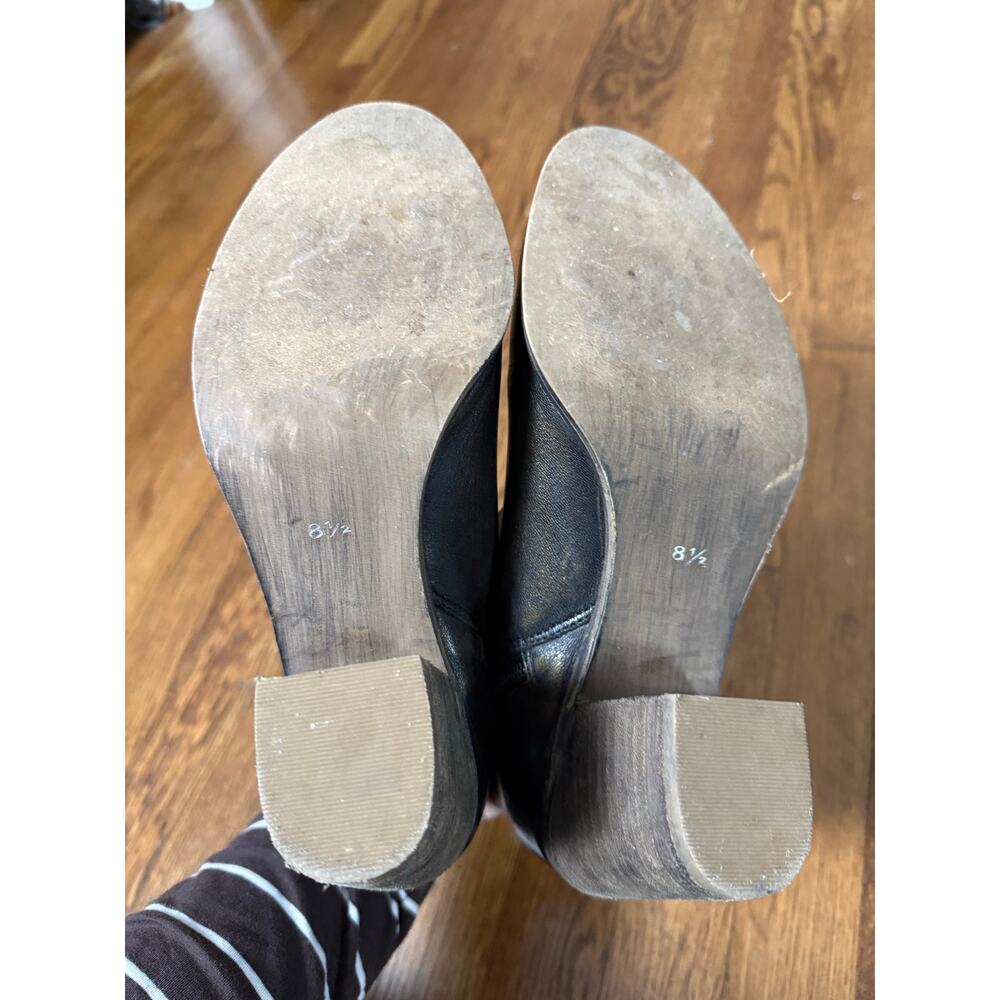 Diba True Look Down Black and Gold Booties Size 8.5 - Picture 5 of 9